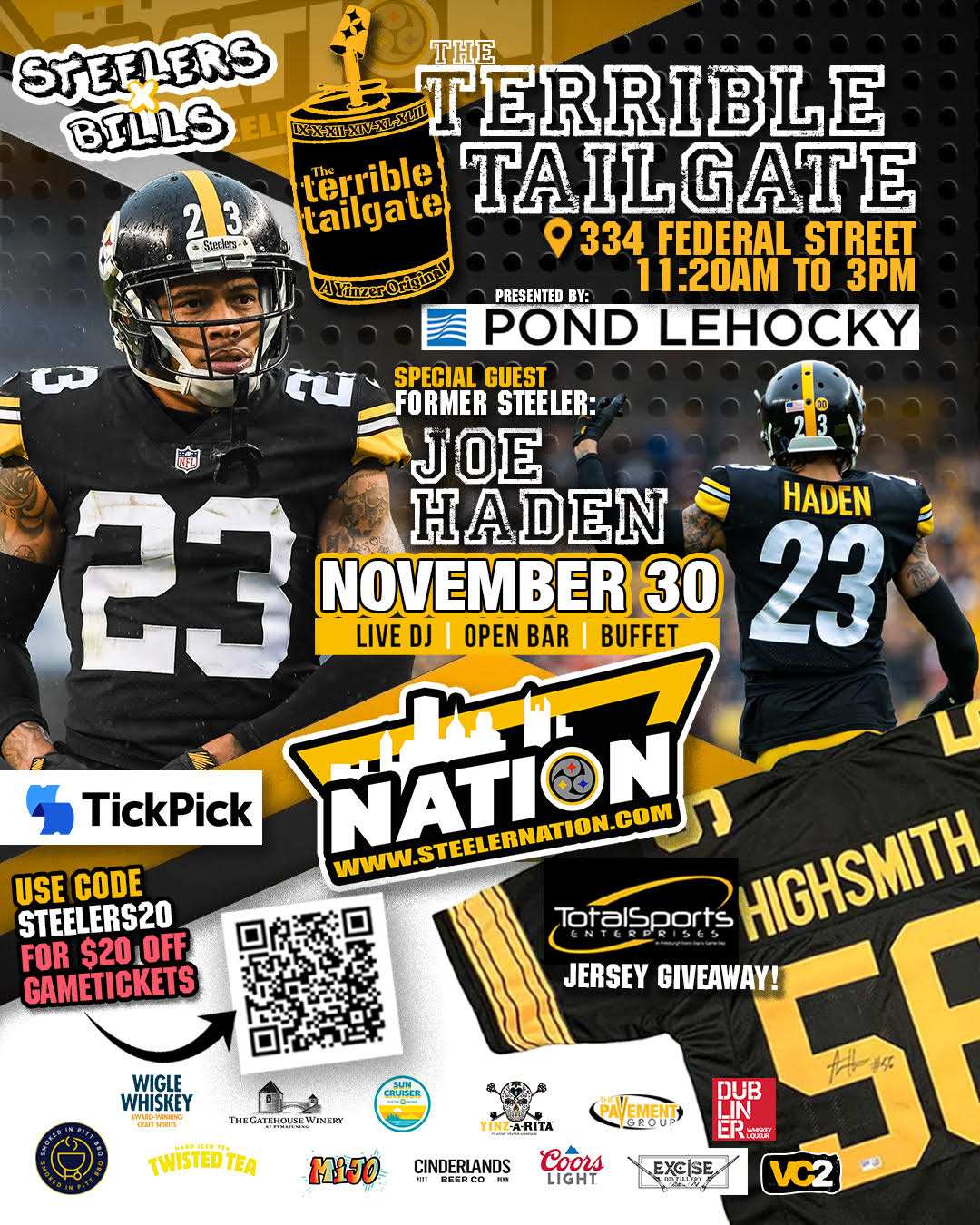 Terrible Tailgate Joe Haden