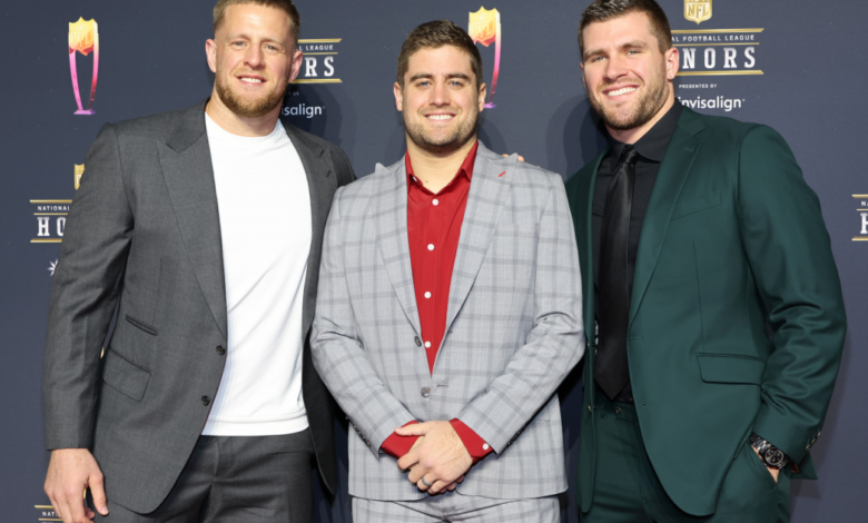 Steelers TJ Watt Derek Watt