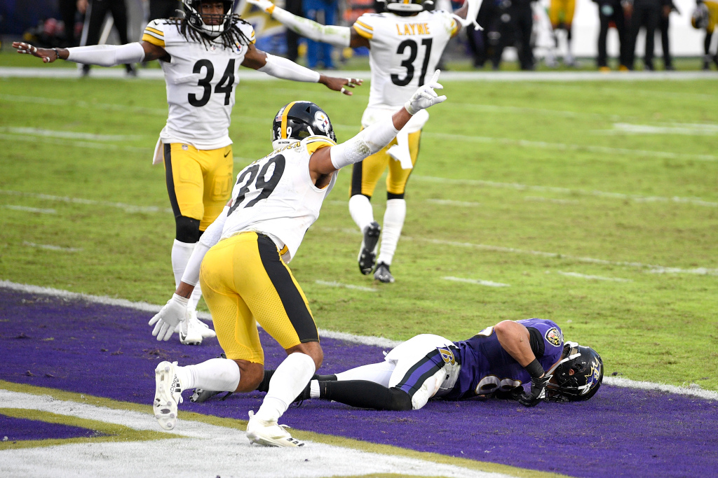 Steelers Minkah Fitzpatrick Terrell Edmunds Justin Layne