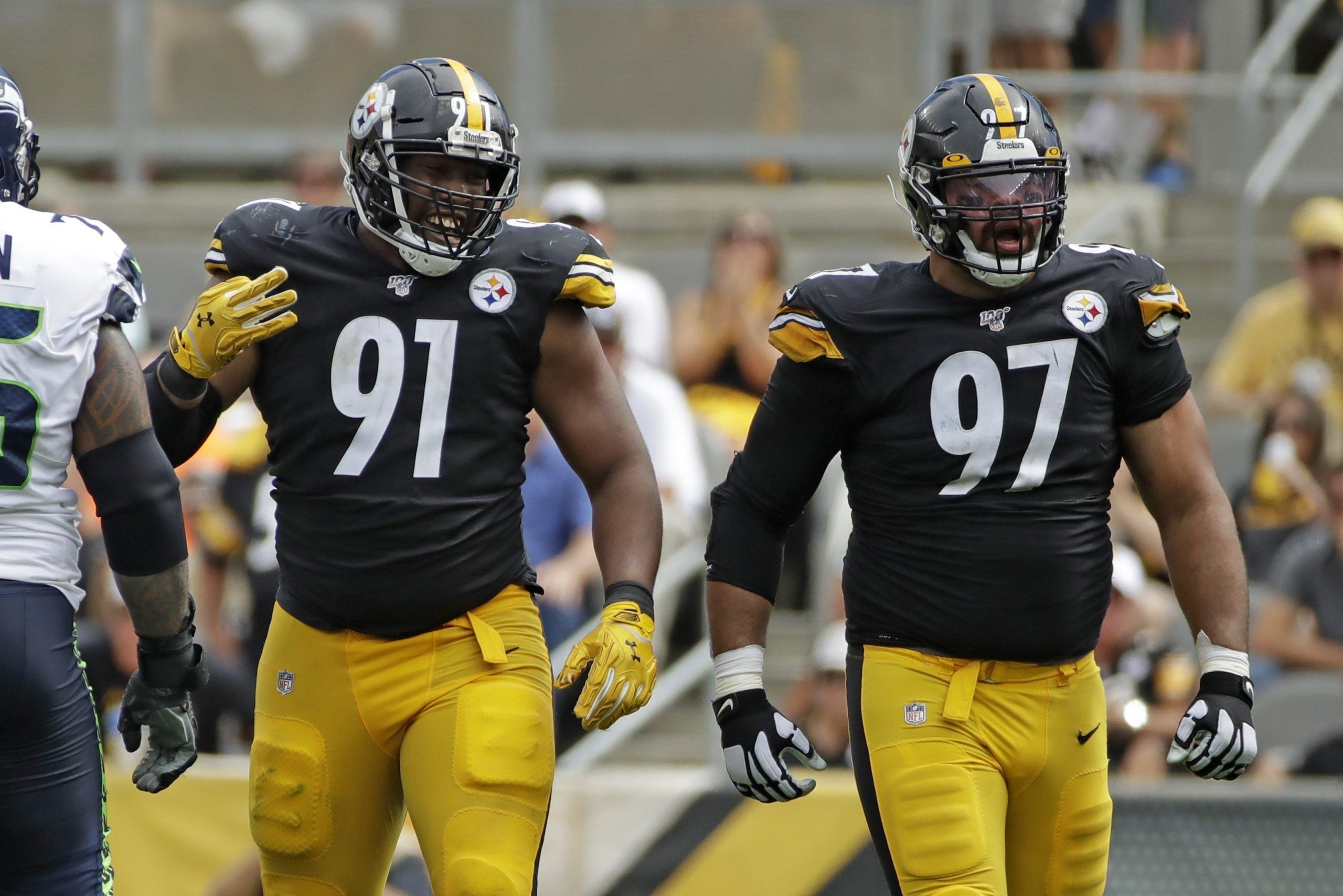 Stephon Tuitt #91  Pittsburgh steelers players, Pittsburgh