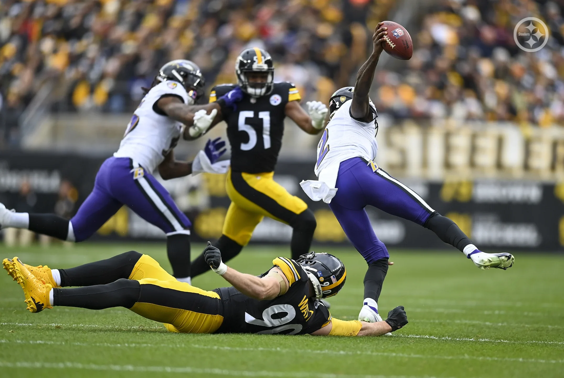 ravens vs steelers history