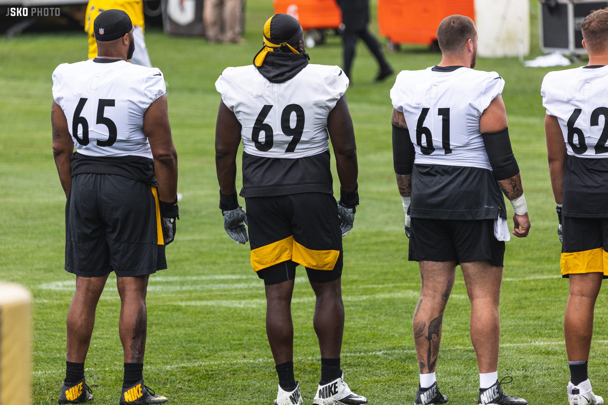 Steelers Dan Moore Kevin Dotson Mason Cole