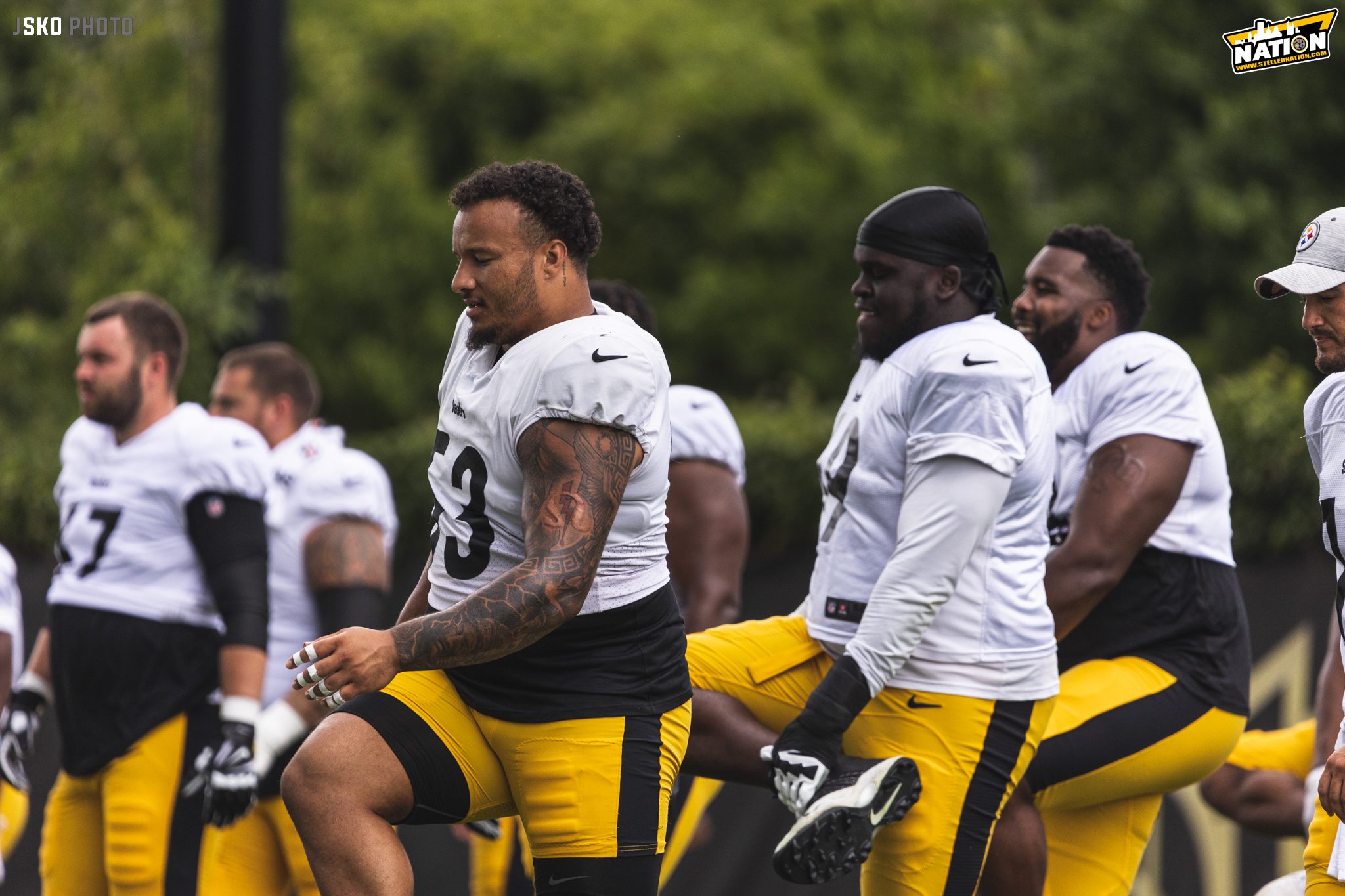 Steelers Kendrick Green Kevin Dotson