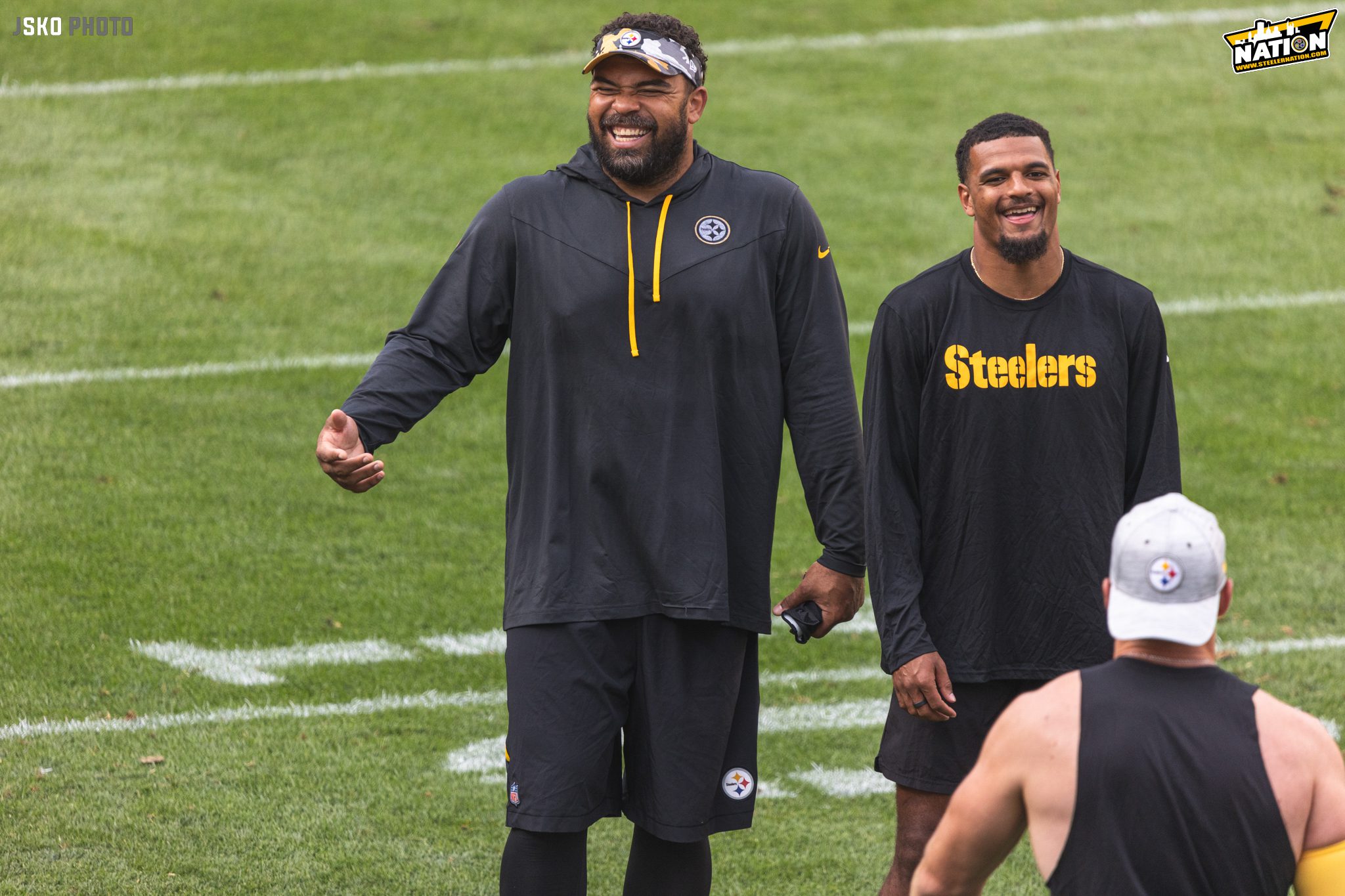 Steelers Cameron Heyward and Minkah Fitzpatrick