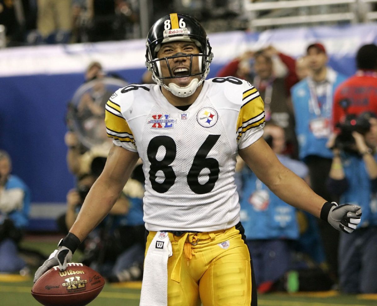 hines ward super bowl xl jersey