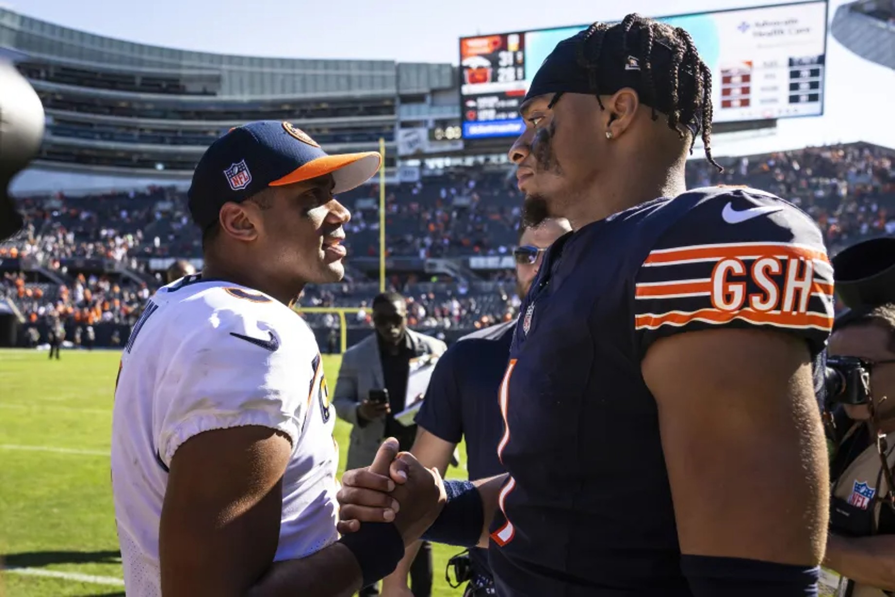 Concept Of Steelers Using Both Russell Wilson And Justin Fields InGame
