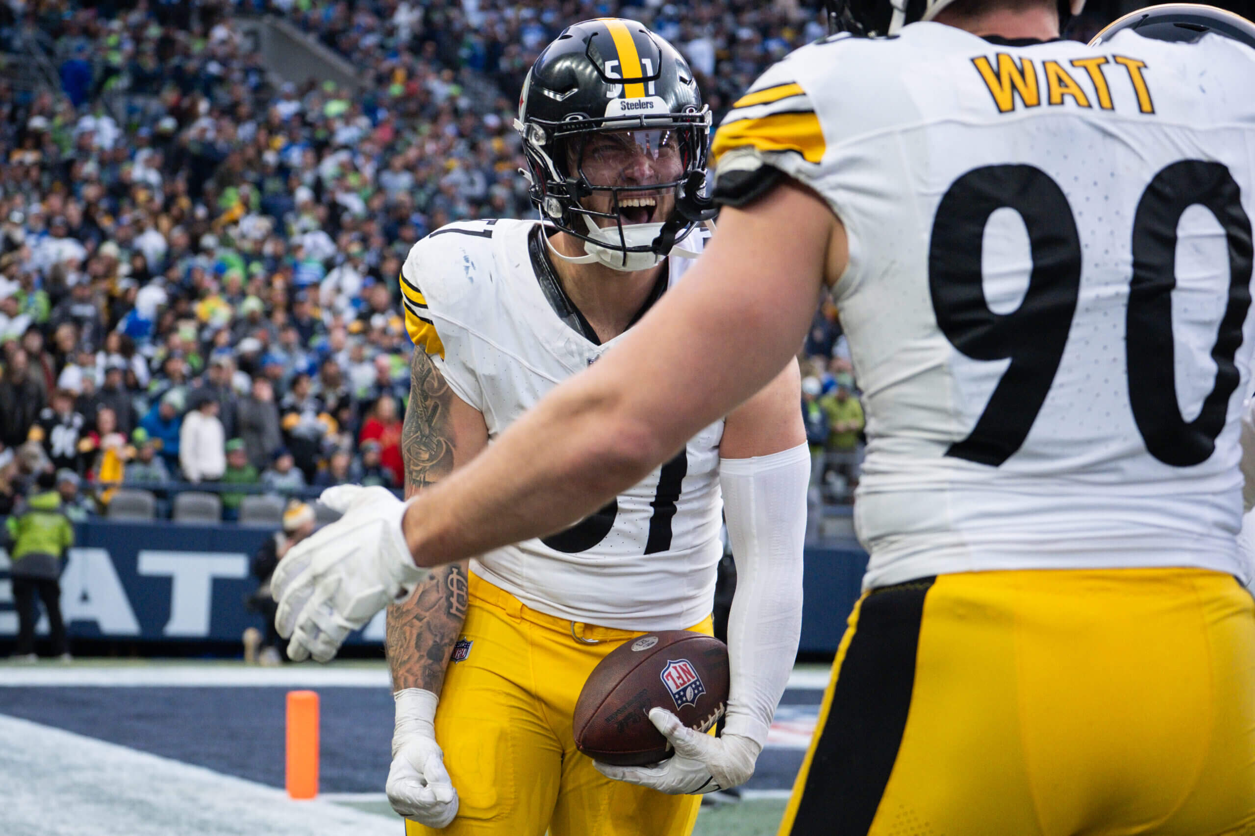 Steelers' TJ Watt Reveals He Is Always Satisfied To Share The Spotlight