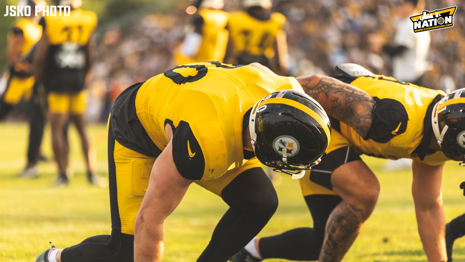 Steelers' TJ Watt Helped Turn Former First-Round Pick Into An Absolute Stud (Steelers News). Photo by Jordan Schofield / SteelerNation (X: @JSKO_PHOTO)