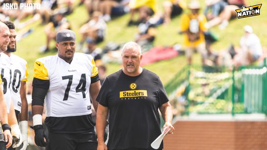 Struggling Steelers Offensive Line Just Got Bad News Ahead Of Week 2 Matchup Against Seahawks. Photo by Jordan Schofield / SteelerNation (X: @JSKO_PHOTO)