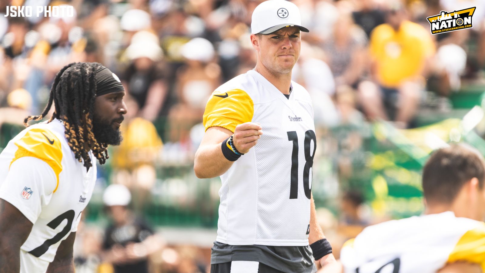 4 Steelers On The Bubble That Can Force Their Way Onto The Roster With A Great Preseason (Steelers News). Photo by Jordan Schofield / SteelerNation (X: @JSKO_PHOTO)