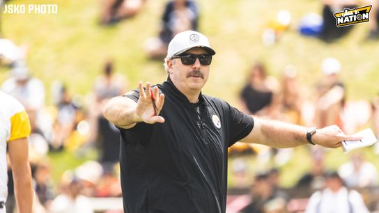 Steelers' Ex-QB Ben Roethlisberger Detailed His Thoughts On Arthur Smith's Play-Calling Vs Jaguars: "Not Really Expecting This". Photo by Jordan Schofield / SteelerNation (X: @JSKO_PHOTO)