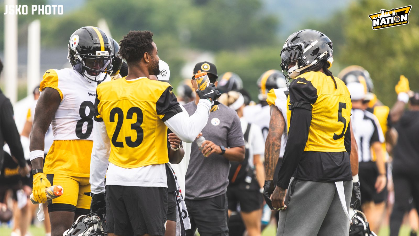 Steelers Get Surprising News As Key Playmaker Set To Play Against Browns (Steelers News). Photo by Jordan Schofield / SteelerNation (X: @JSKO_PHOTO)