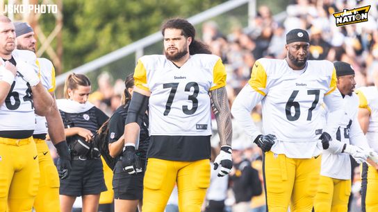 Steelers Isaac Seumalo Calvin Anderson Steelers Isaac Seumalo Calvin Anderson