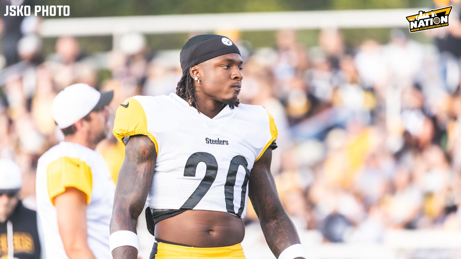 Problematic Update On Steelers Rookie Kaleb Johnson Emerges As Week 1 Contest Nears (Steelers News). Photo by Jordan Schofield / SteelerNation (X: @JSKO_PHOTO)