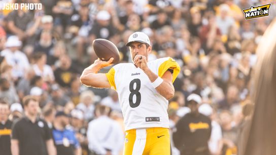 Steelers' Aaron Rodgers Has Selfless Act Revealed That Could Help Pittsburgh Win A Super Bowl In 2025. Photo by Jordan Schofield / SteelerNation (X: @JSKO_PHOTO)