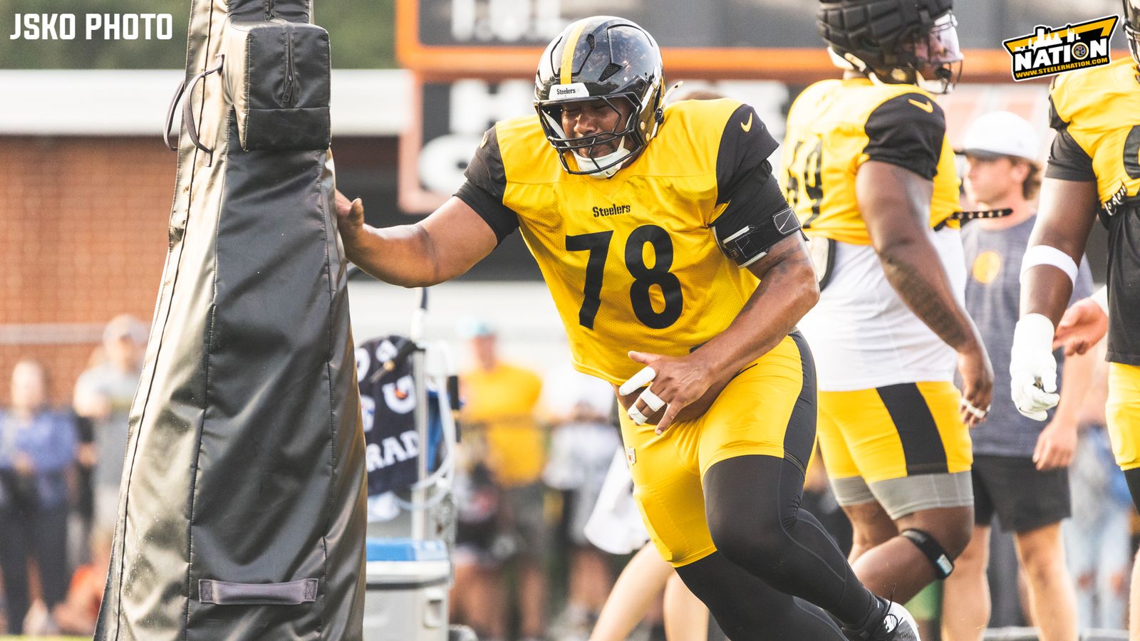 Steelers' Yahya Black Continues To Thrive Following Eye-Opening Performance In Jacksonville (Steelers News). Photo by Jordan Schofield / SteelerNation (X: @JSKO_PHOTO)