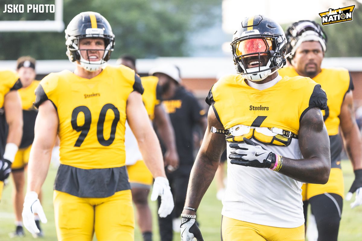 Steelers Patrick Queen TJ Watt Steelers Patrick Queen TJ Watt