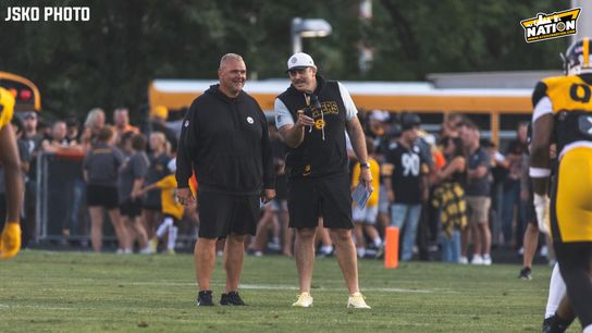 Steelers Pat Meyer Arthur Smith