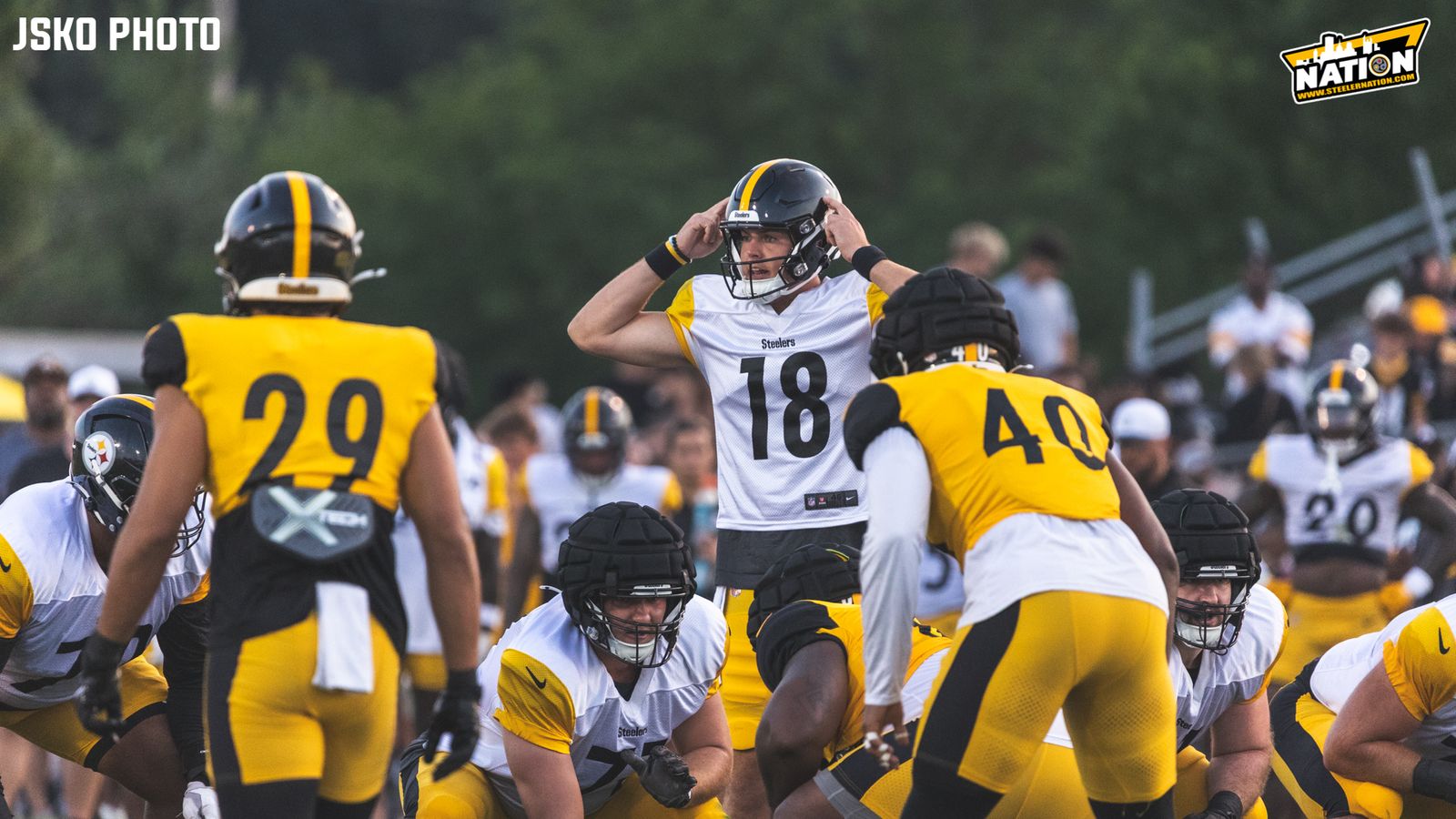 Steelers' Exciting Rookie QB Will Howard Finally Returning To The Field After Great News Out Of Pittsburgh (Steelers News). Photo by Jordan Schofield / SteelerNation (X: @JSKO_PHOTO)