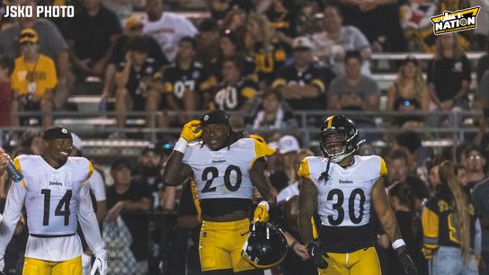 Steelers Kaleb Johnson Kenneth Gainwell Jaylen Warren