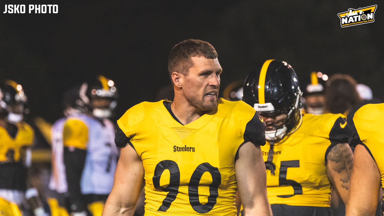 Steelers' TJ Watt Finds New Inspiration To Help Elevate Offense In 2025 (Steelers News). Photo by Jordan Schofield / SteelerNation (X: @JSKO_PHOTO)