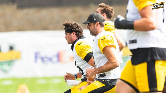 Steelers Drew Allar Aaron Rodgers