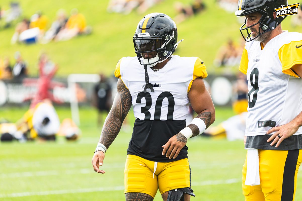 Steelers Jaylen Warren Aaron Rodgers Steelers Jaylen Warren Aaron Rodgers