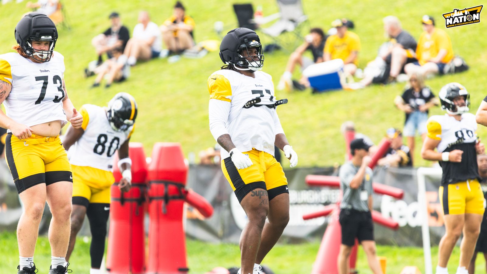 Steelers Reveal Urgent Max Iheanachor Mission Before Week 1 (Steelers News). Photo by Jordan Schofield / SteelerNation (X: @JSKO_PHOTO)