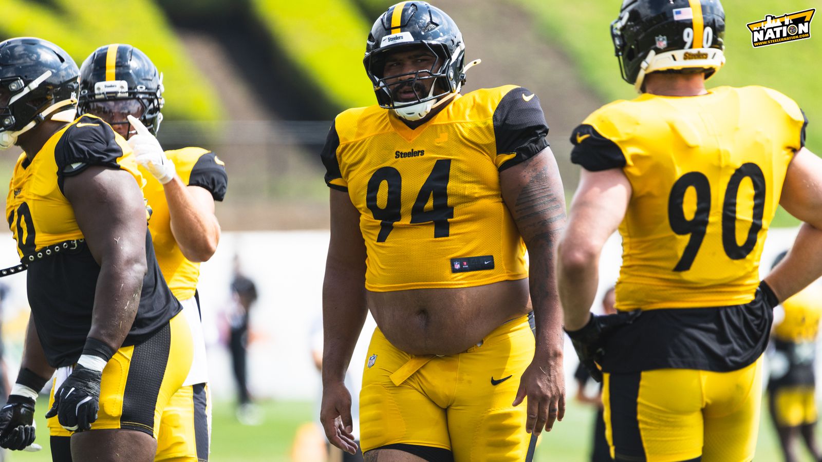 "He's Giving His Best Effort": Steelers' Yahya Black Draws Big Time Praise From Patrick Graham (Steelers News). Photo by Jordan Schofield / SteelerNation (X: @JSKO_PHOTO)