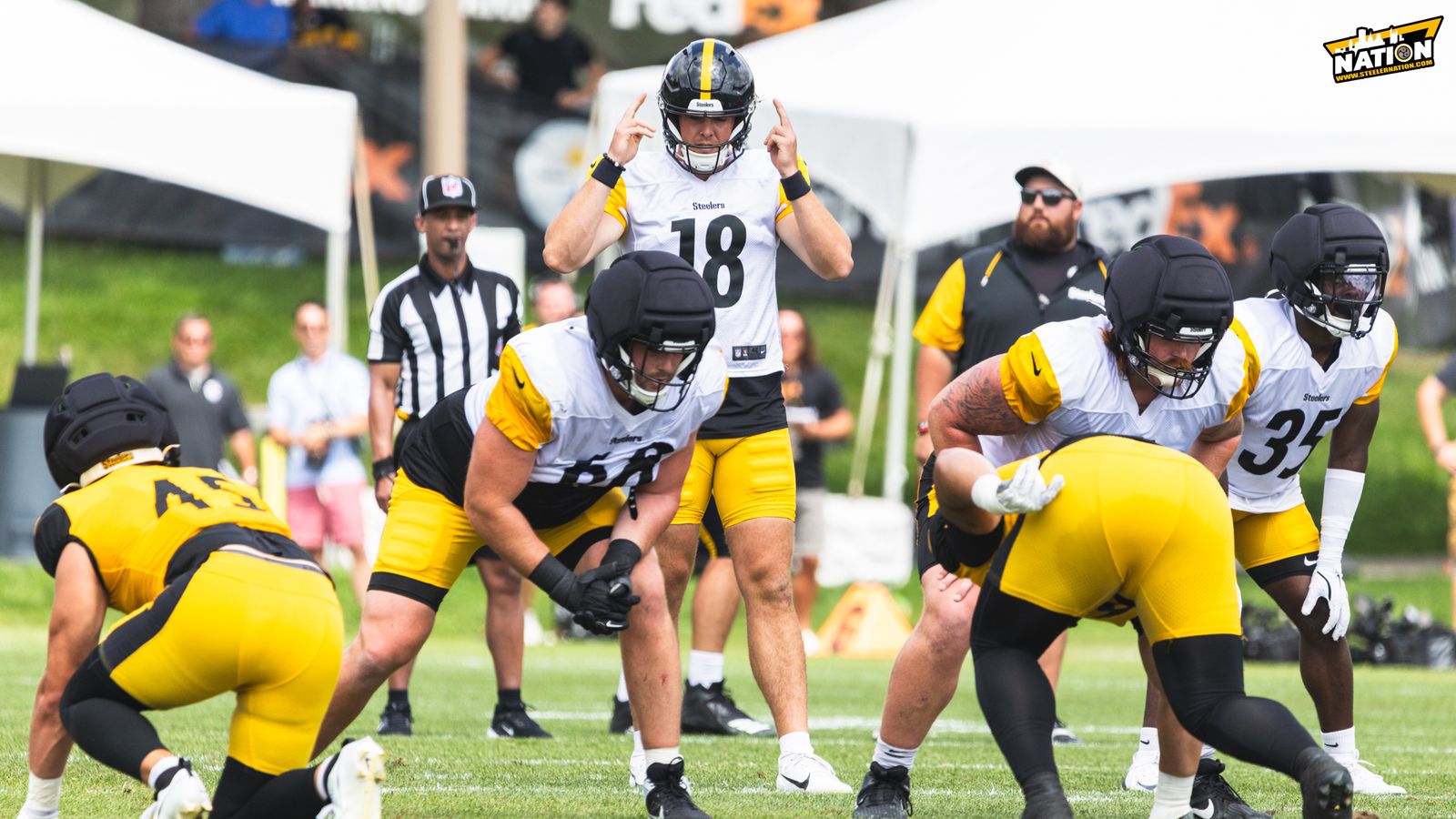 Steelers' Will Howard Called Out Over Dangerous Mindset Before Jets Start (Steelers News). Photo by Jordan Schofield / SteelerNation (X: @JSKO_PHOTO)