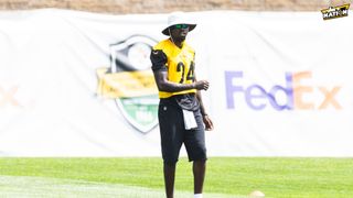 Steelers' Joey Porter Jr Advised To Make Controversial Decision Amid Contract Standoff (Steelers News). Photo by Jordan Schofield / SteelerNation (X: @JSKO_PHOTO)