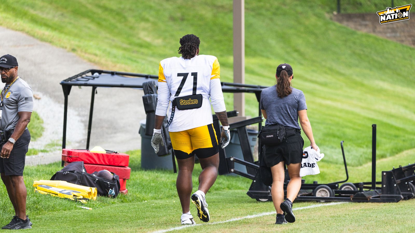 More Bad Injury News For Steelers' First-Round Pick Max Iheanachor Announced (Steelers News). Photo by Jordan Schofield / SteelerNation (X: @JSKO_PHOTO)