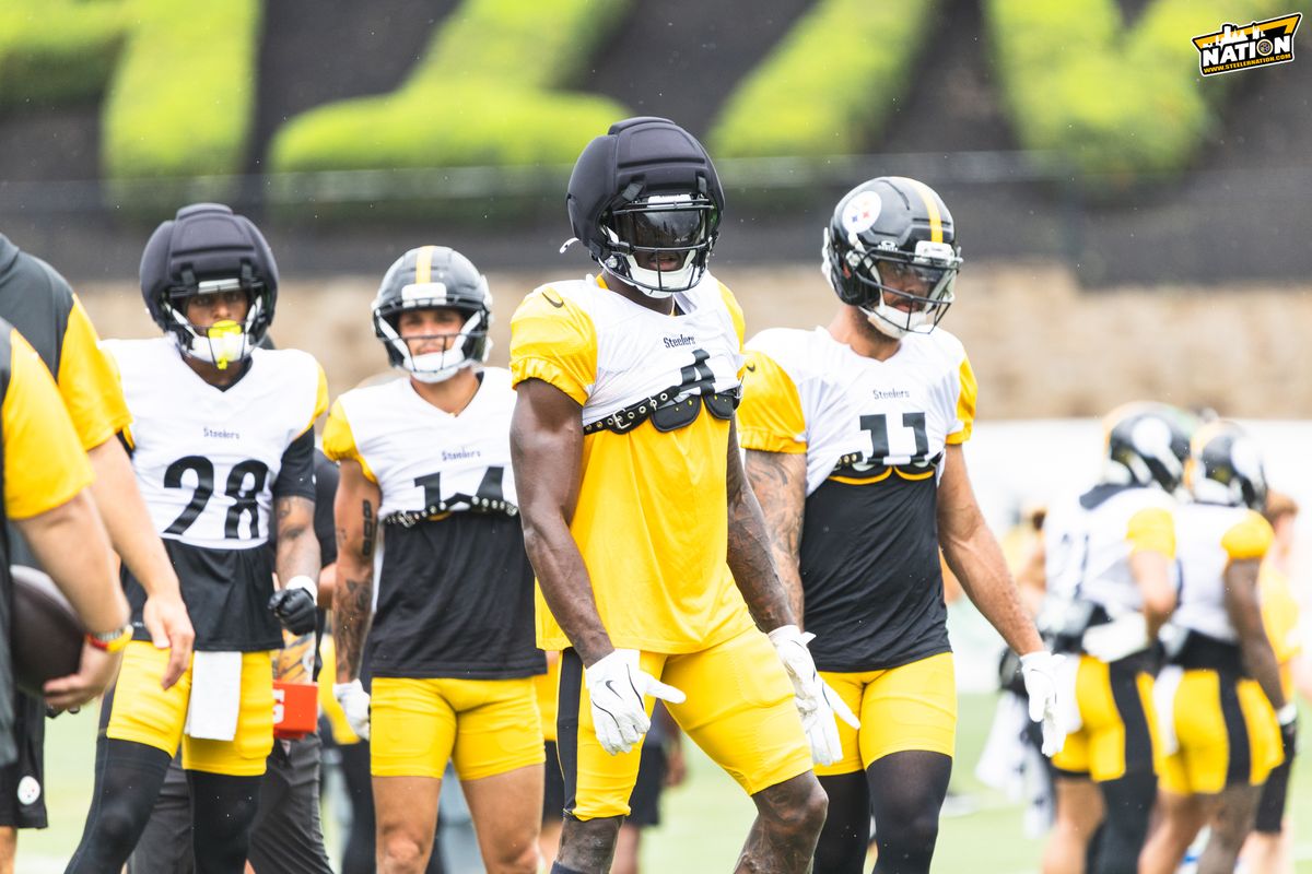 Steelers DK Metcalf Michael Pittman Jr. Roman Wilson