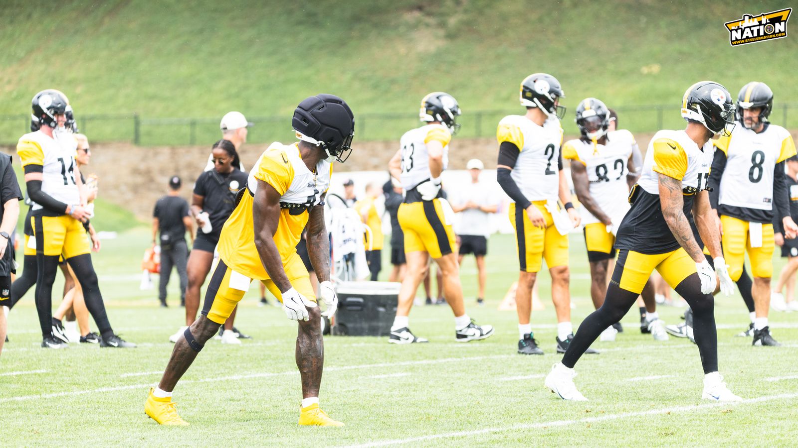 Steelers' Latest Receiver Puzzle Has A Perfect Answer In Jacksonville (Steelers News). Photo by Jordan Schofield / SteelerNation (X: @JSKO_PHOTO)