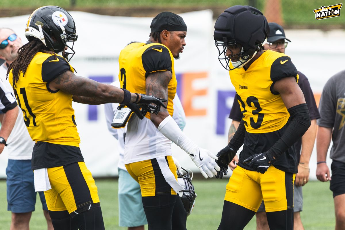 Steelers Daylen Everette Rayshawn Jenkins Steelers Daylen Everette Rayshawn Jenkins