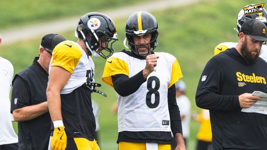 Steelers Aaron Rodgers Pat Freiermuth Steelers Aaron Rodgers Pat Freiermuth