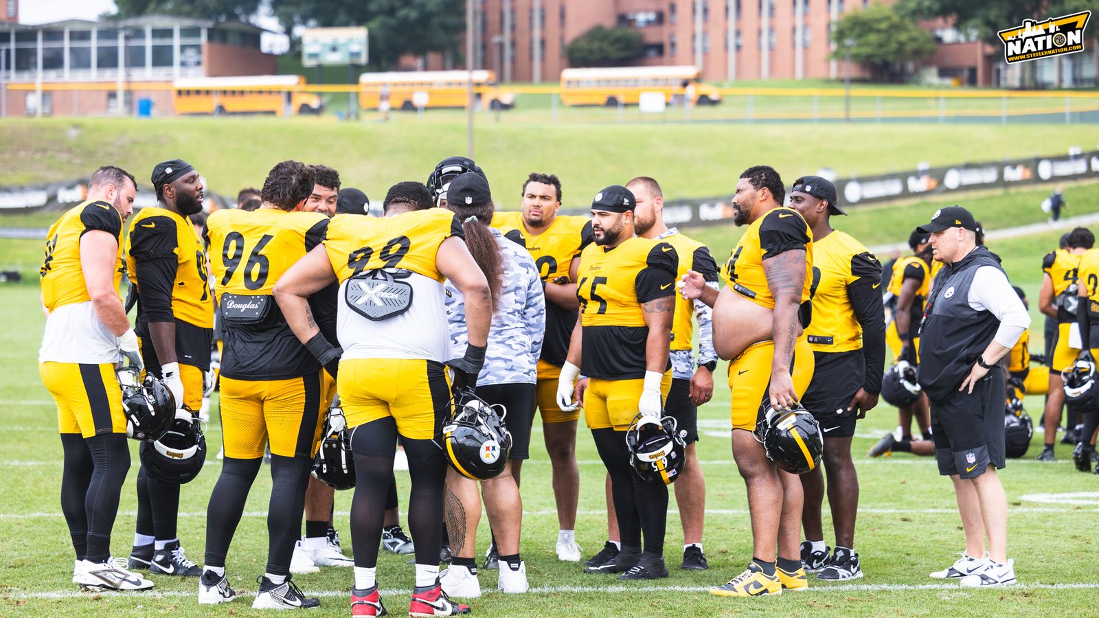 Steelers' Young Defensive Lineman Is Making An Unbelievable Case To Jump 2 Veterans (Steelers News). Photo by Jordan Schofield / SteelerNation (X: @JSKO_PHOTO)