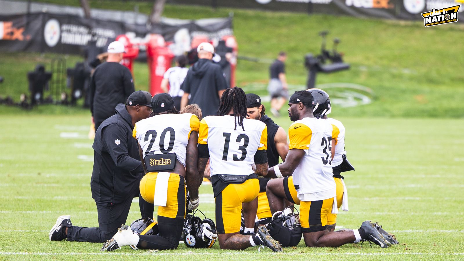 Steelers' Exciting Running Back Rotation Finally Revealed Ahead Of Week 1 (Steelers News). Photo by Jordan Schofield / SteelerNation (X: @JSKO_PHOTO)
