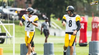 Steelers' Aaron Rodgers Detailed Rare Transformation As Mason Rudolph Finally Focused On Fundamentals (Steelers News). Photo by Jordan Schofield / SteelerNation (X: @JSKO_PHOTO)