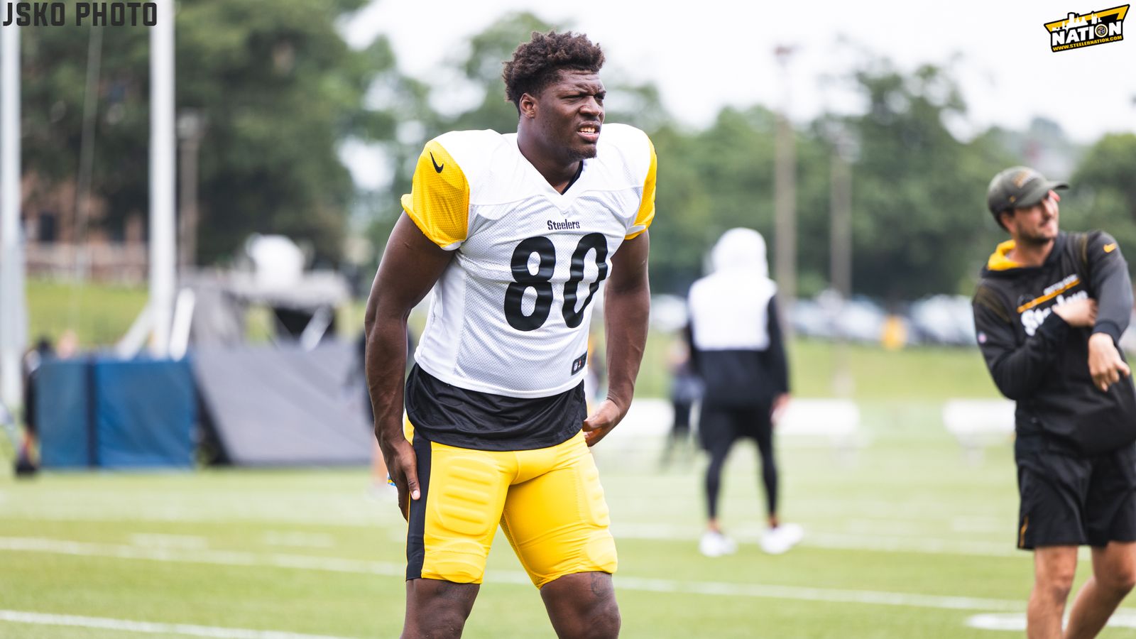Steelers' Darnell Washington Responds To First Ever NFL Rep Against TJ  Watt: 'Hold Up, 90!?'
