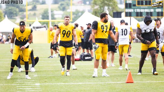Steelers Cam Heyward TJ Watt Alex Highsmith