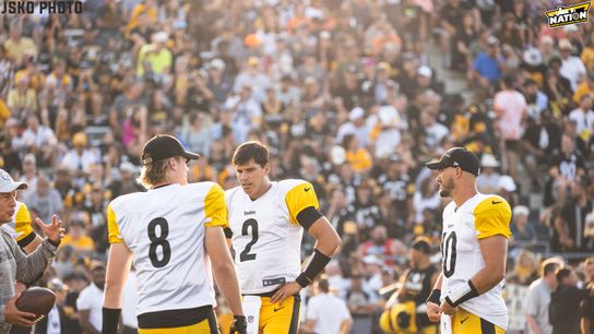 Steelers Kenny Pickett Mason Rudolph Mitch Trubisky