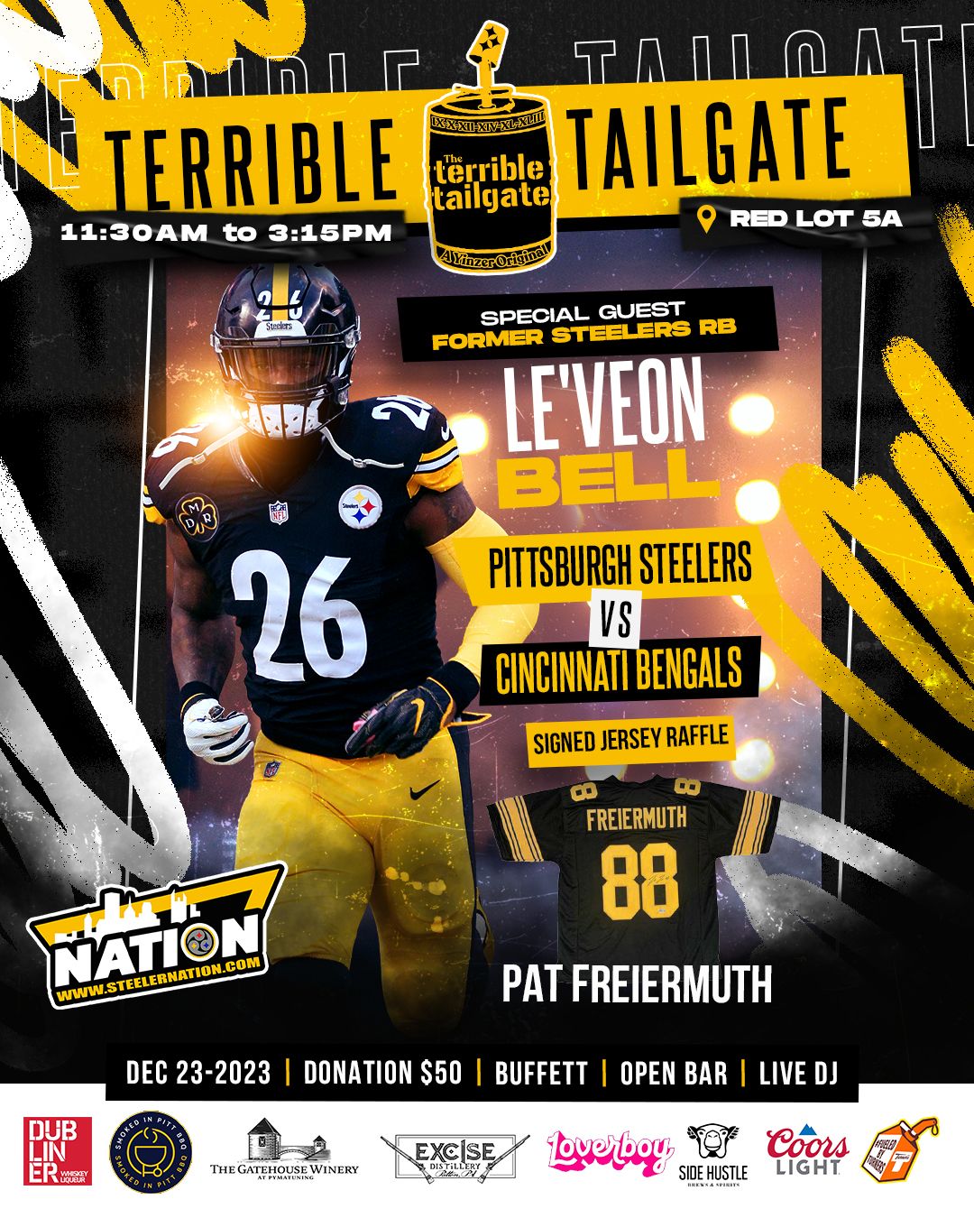 Terrible Tailgate Le'Veon Bell