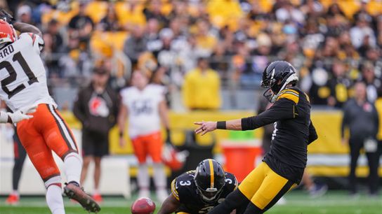 Steelers' Chris Boswell  Steelers' Chris Boswell