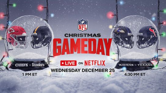 Steelers Netflix Christmas day game Steelers Netflix Christmas day game