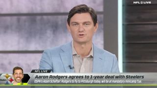 Steelers Fans Learn What Really Made Aaron Rodgers Move Quickly On Thursday (Steelers News). Photo by NFL on ESPN