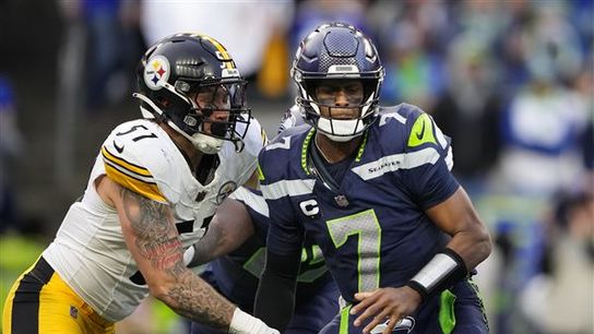Steelers' Nick Herbig Geno Smith Steelers' Nick Herbig Geno Smith