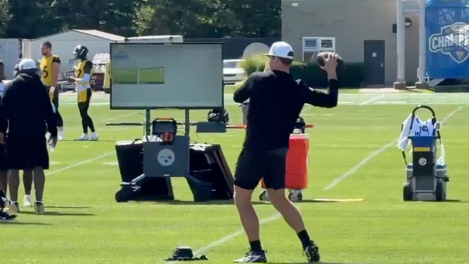 Steelers' Will Howard Receives Seriously Bad News About Mike McCarthy (Steelers News). Photo by X: 93.7 The Fan