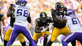 Steelers Rookie Kaleb Johnson Makes Strong Impression On Coaching Staff After Brutal Start (Steelers News). Photo by Karl Roser / Pittsburgh Steelers