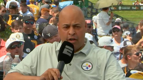 "We Want A Super Bowl This Year": Steelers GM Omar Khan Wants Zero Credit Until A Lombardi Returns To Pittsburgh. Photo by The Pat McAfee Show